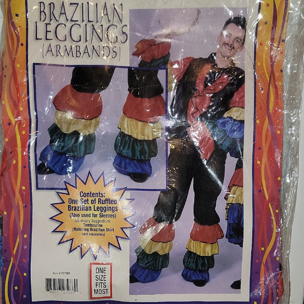 Brazillian Leggings Armbands Halloween Costume Size: One Size Fits Most